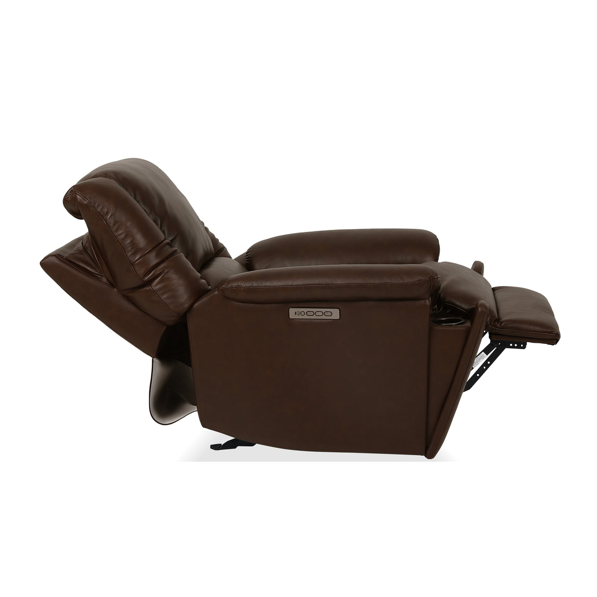 Flexsteel Plush Perfect Match Power Gliding Recliner with Power Headrest & Lumbar