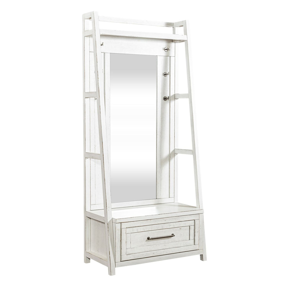 Modern Farmhouse - 2 Piece Hall Tree Set