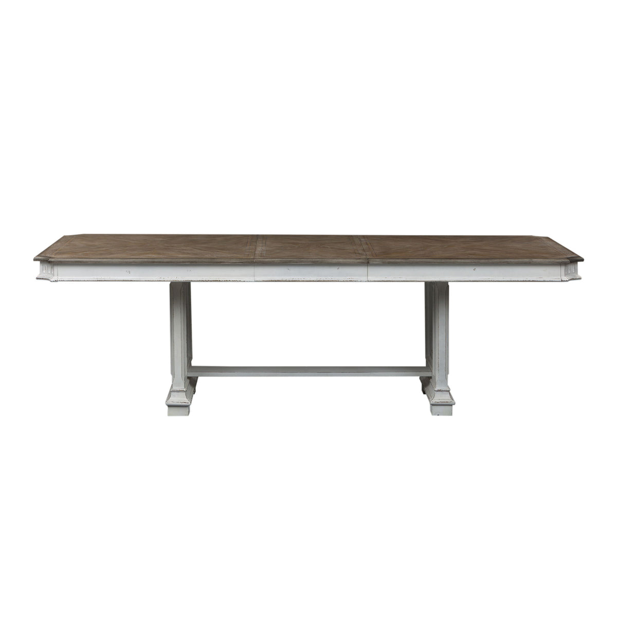 Abbey Park - Trestle Table - Antique White