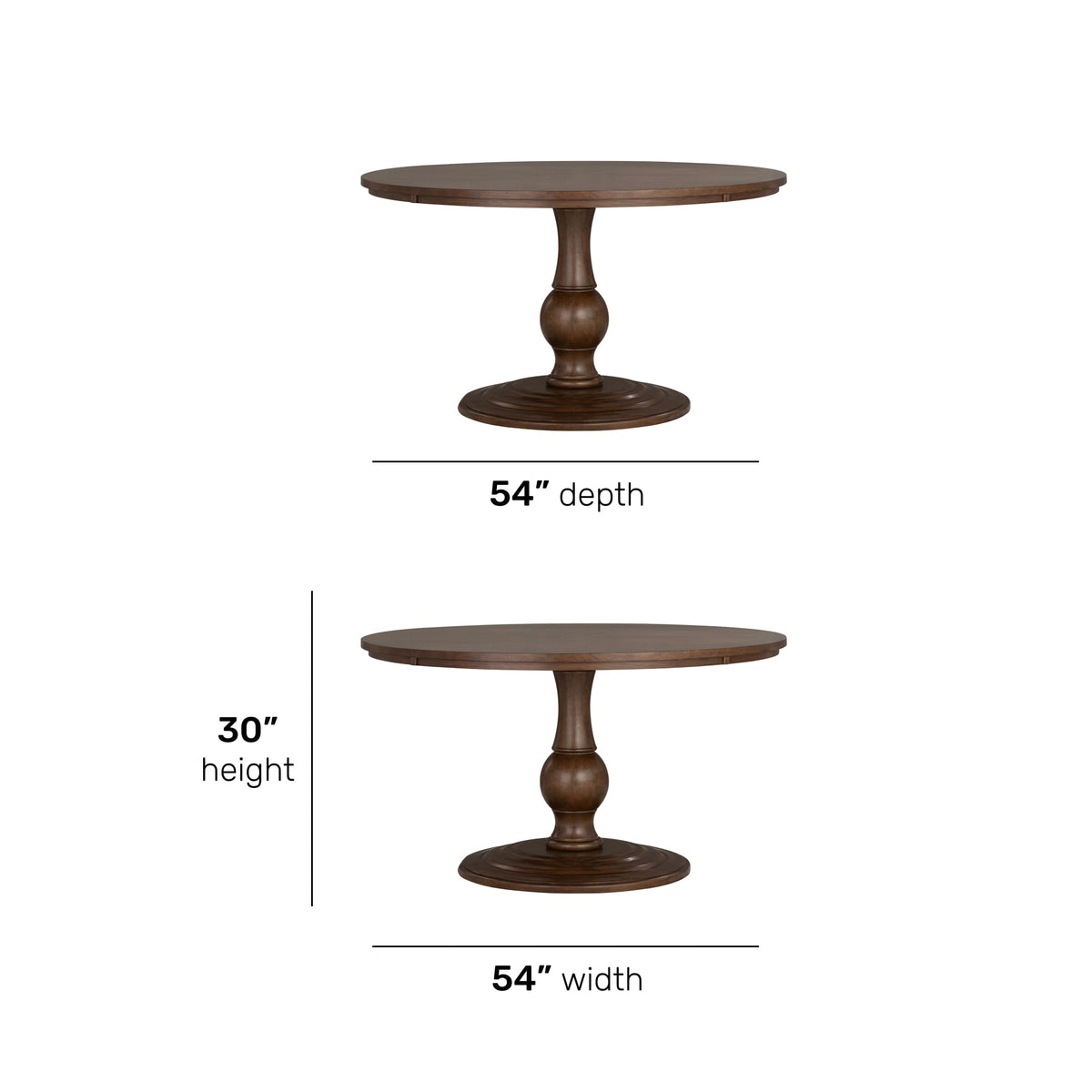Flexsteel Bellevue Round Dining Table