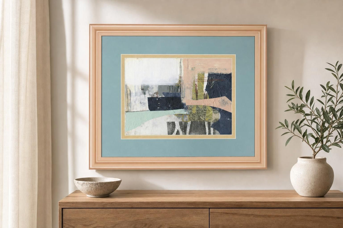 Pieces II By Jennifer Goldberger - Beige