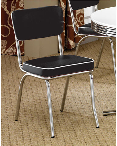 Cleveland Retro Black Dining Chair