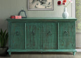 Capri Console In Red, Blue, White, Green, Ivory and Charcoal