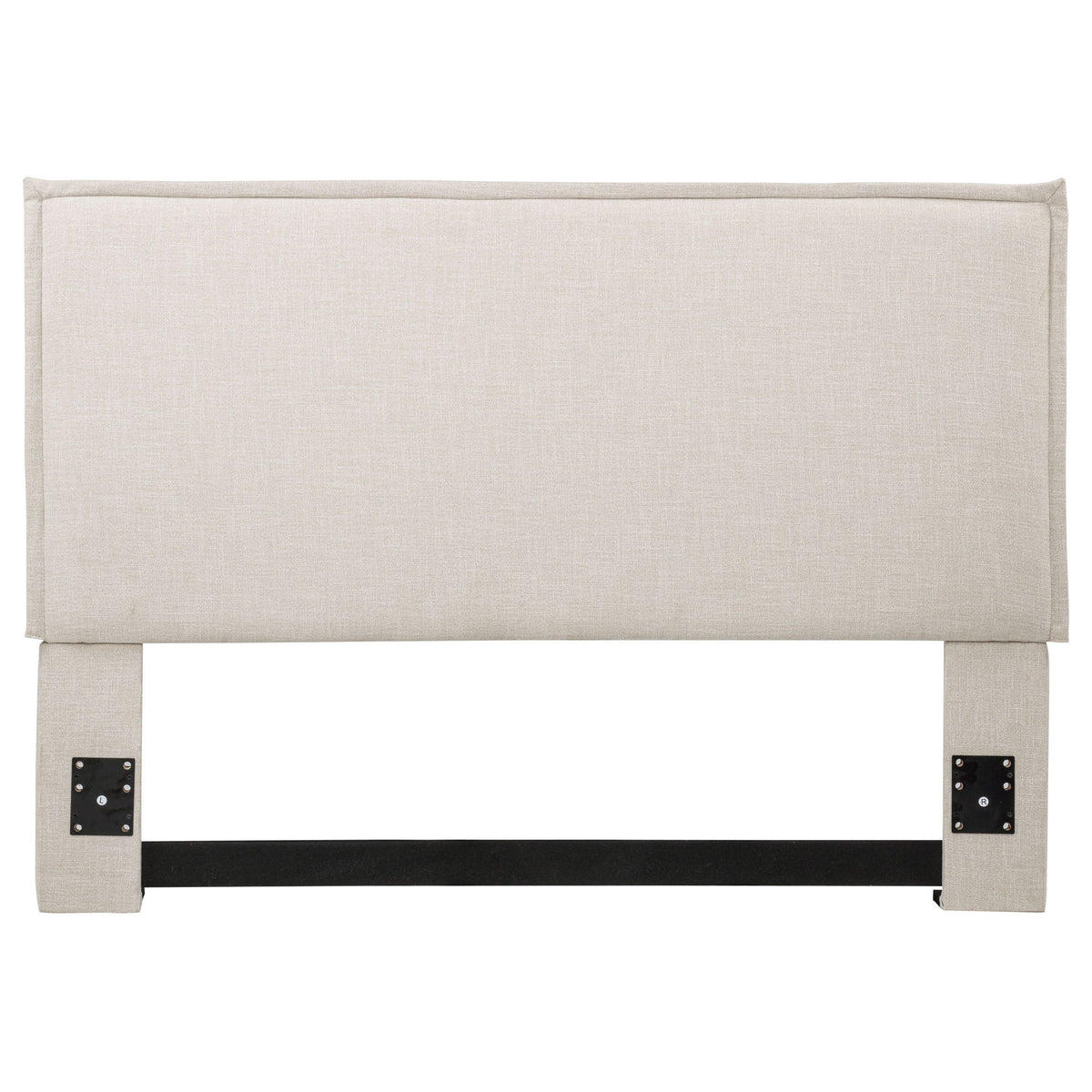 Izzy Upholstered Queen or Full Panel Headboard Sand