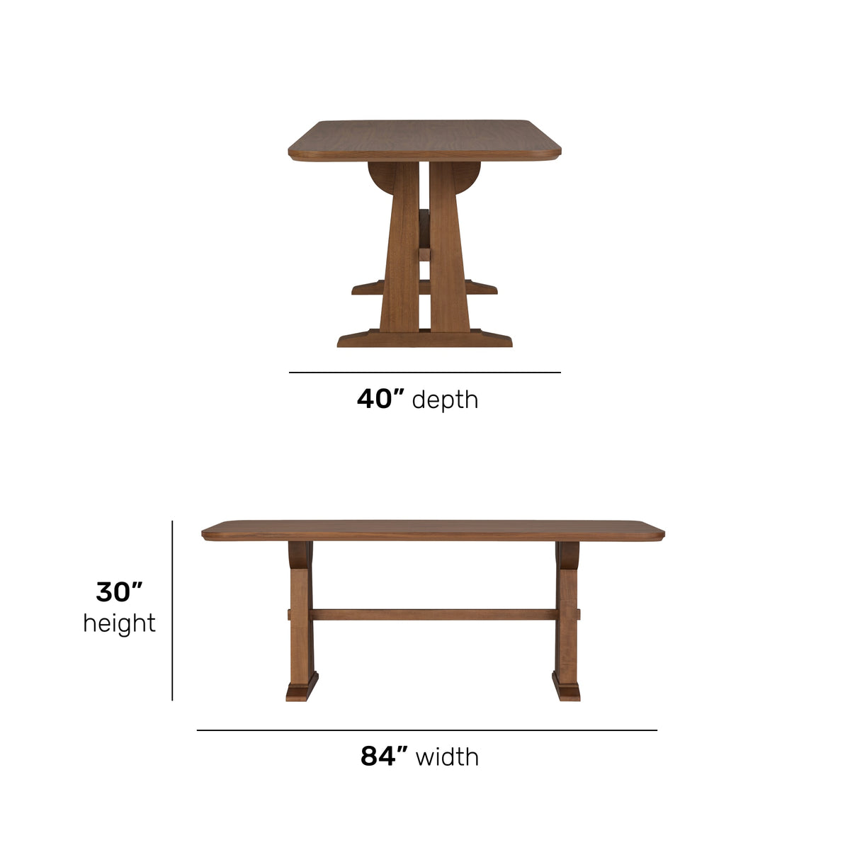 Flexsteel Lincoln Rectangular Dining Table