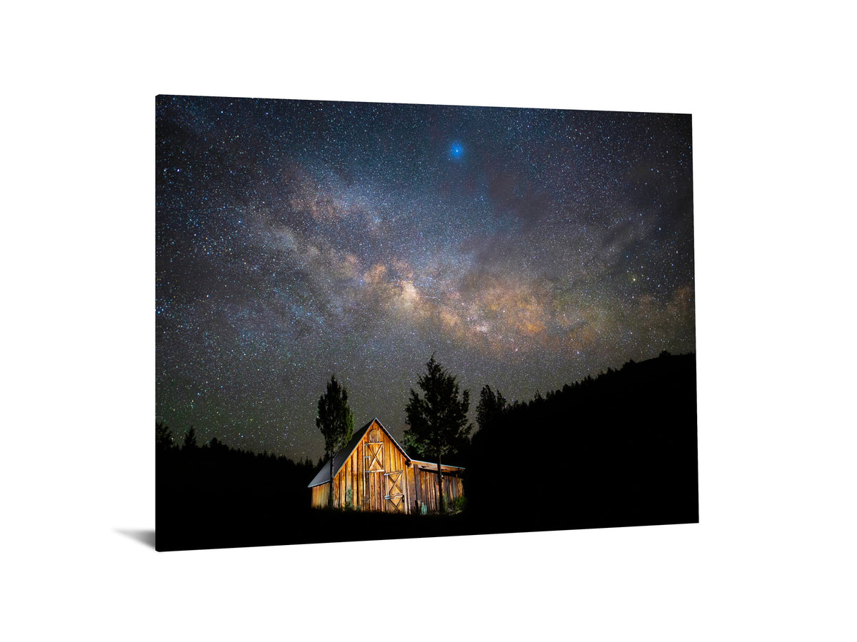 Tempered Glass With Foil - Starry Barn - Dark Gray