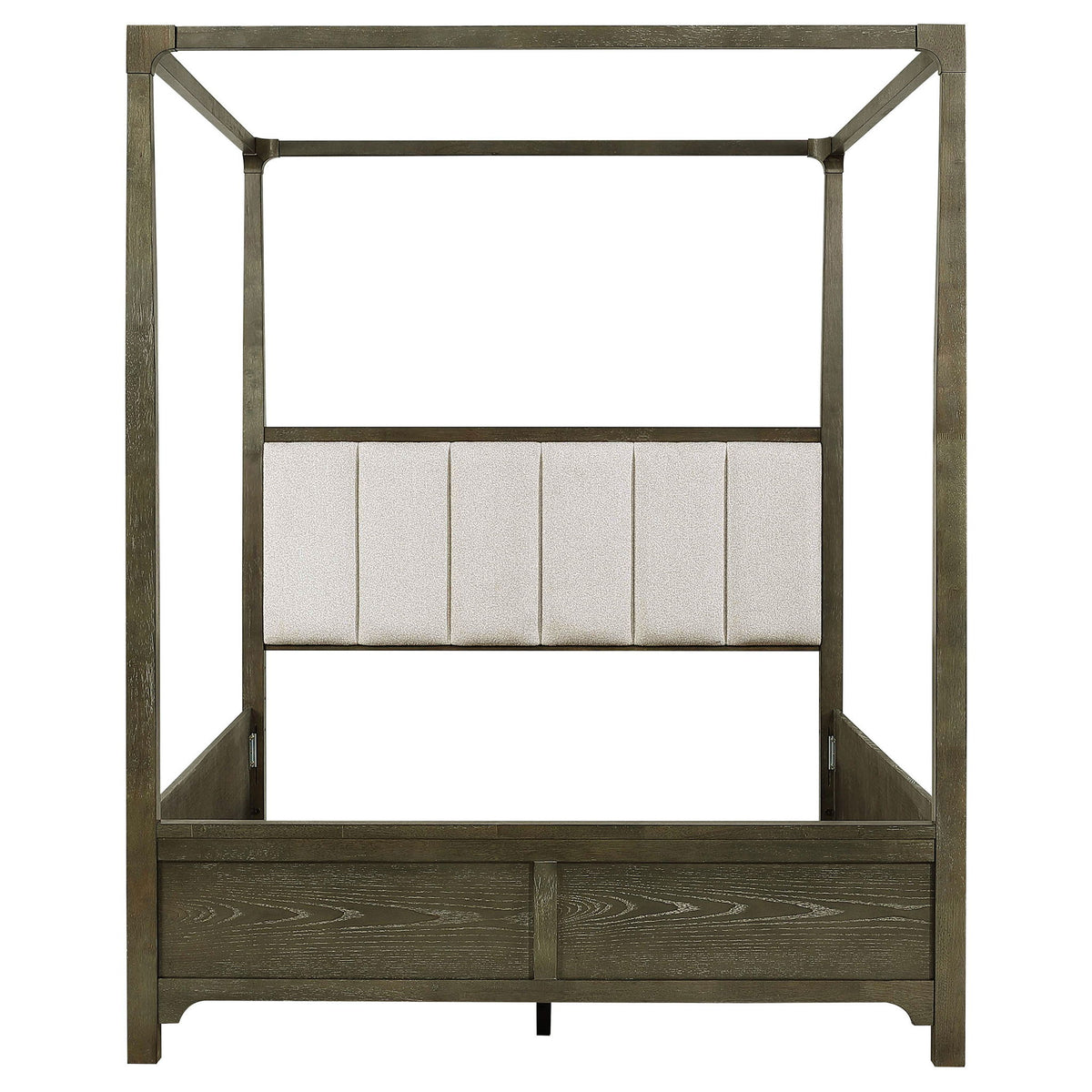 Gran Park Queen Canopy Bed Dark Cocoa