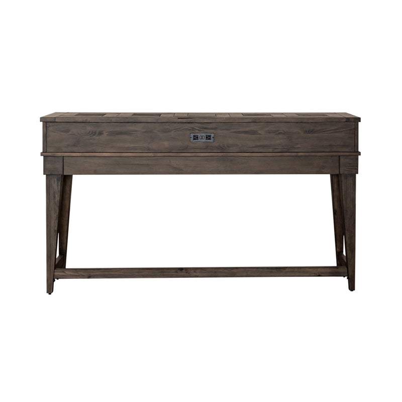 Arrowcreek - Console Bar Table - Weathered Stone