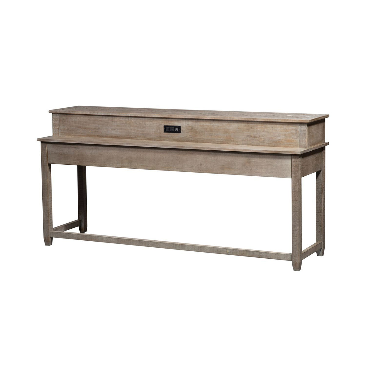 Parkland Falls - 4 Piece Living Room Set - Weathered Taupe