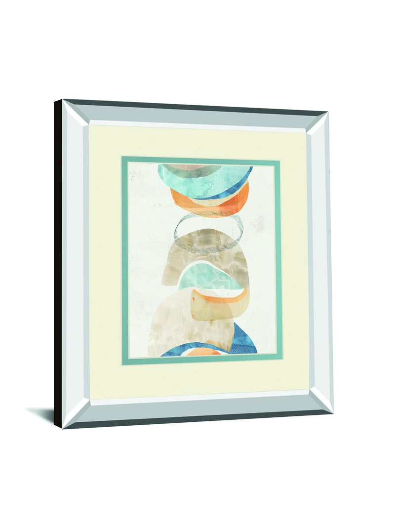 Magnetism I By Pi Studio Mirrored Frame - Beige
