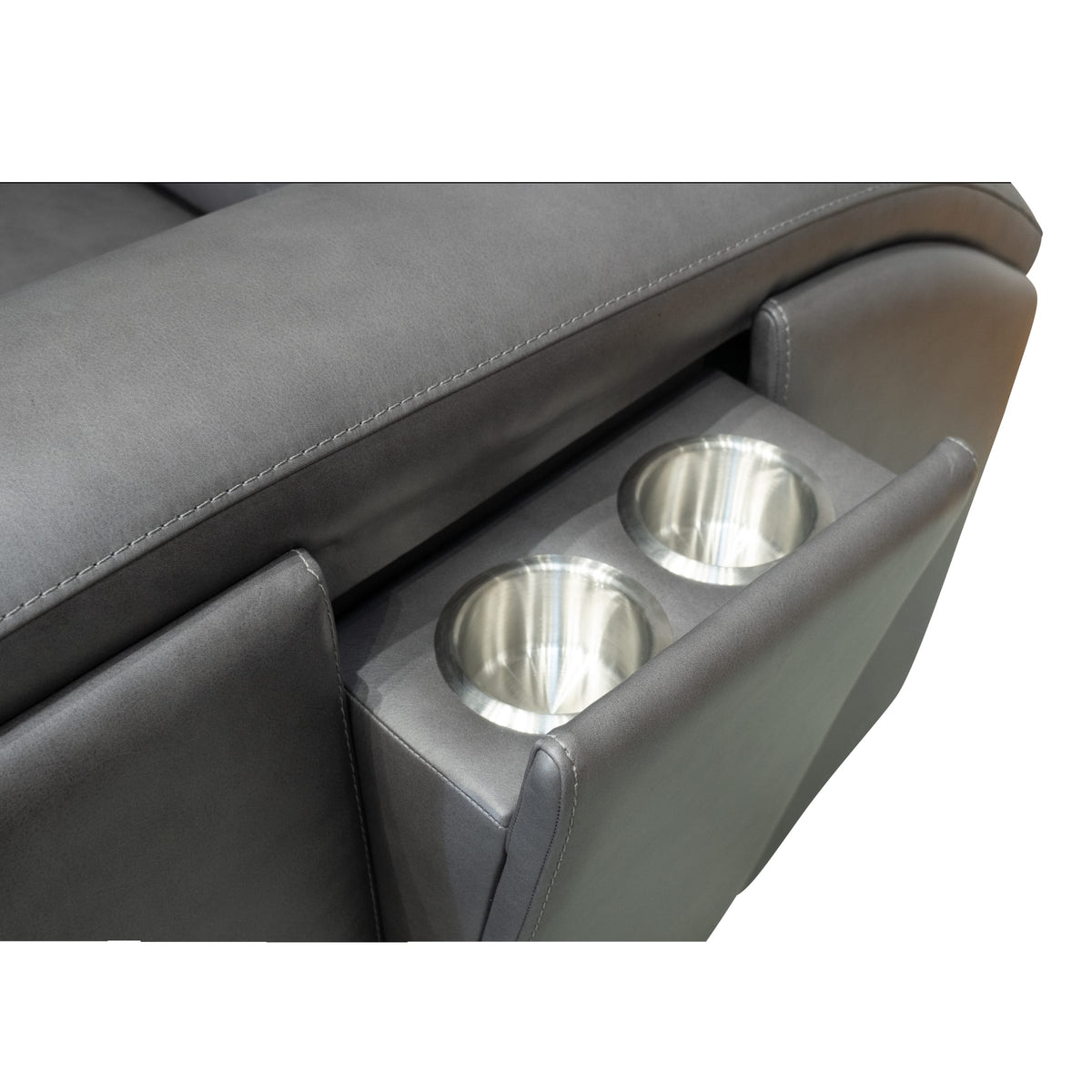 Flexsteel Wyatt Power Recliner with Power Headrest & Lumbar