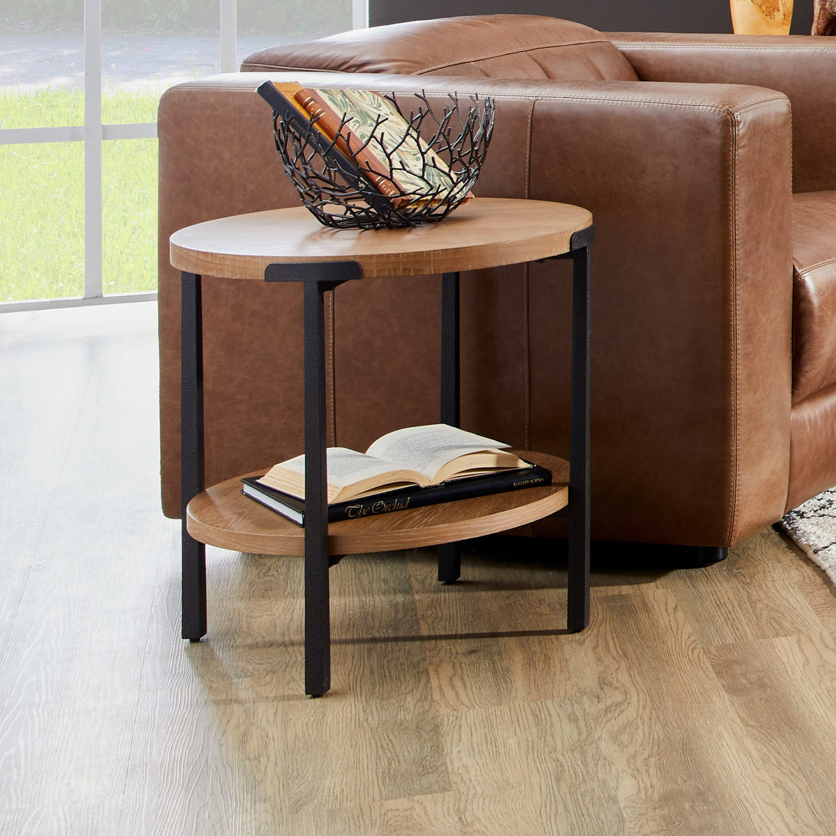 Flexsteel Millwork Round End Table