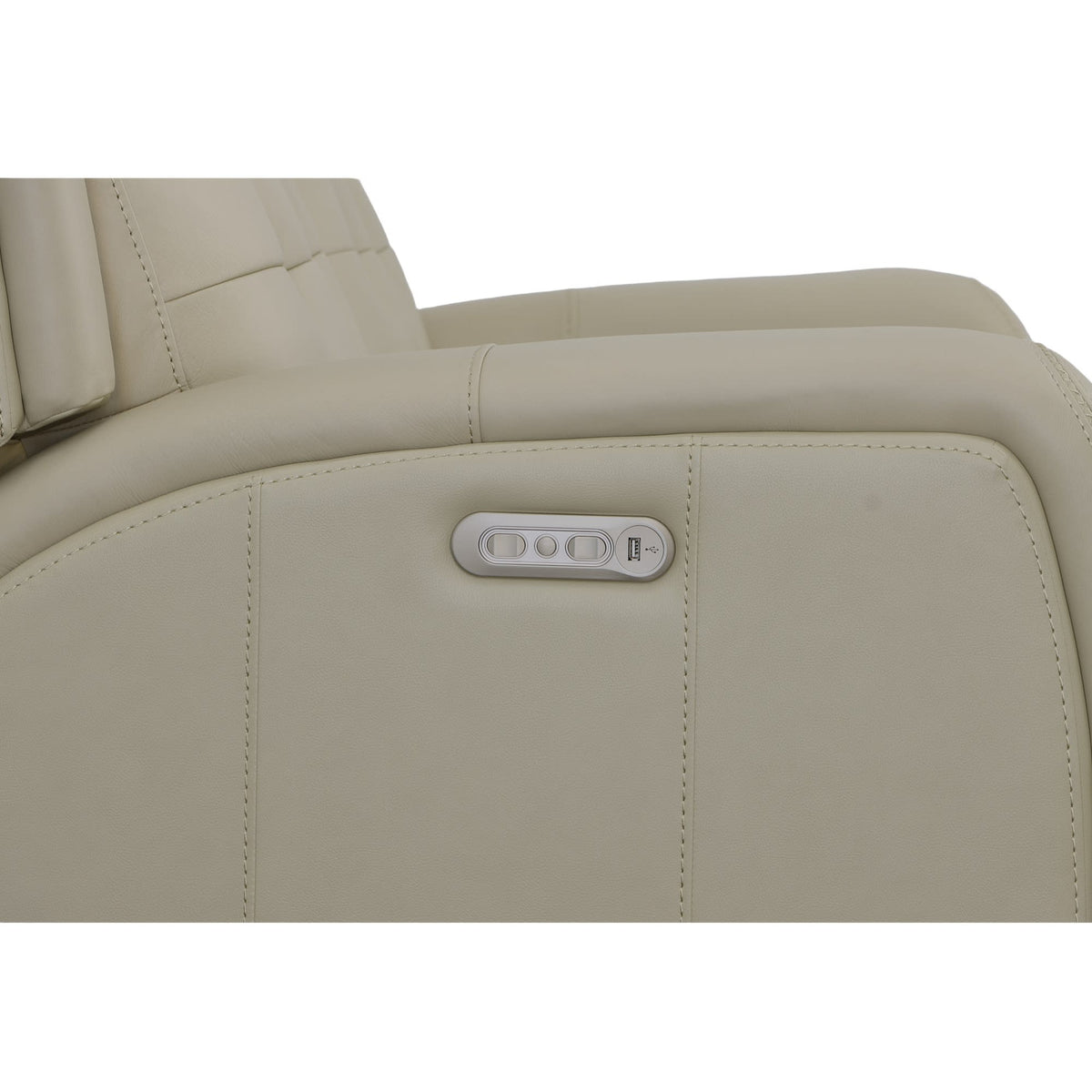 Flexsteel Grant Power Reclining Loveseat with Power Headrests