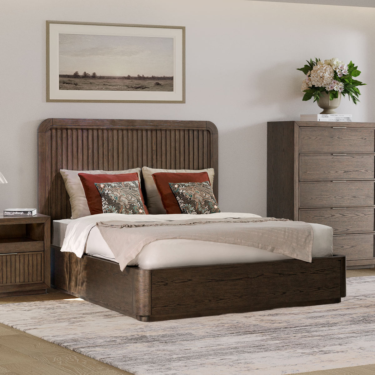 Flexsteel Athens Queen Panel Bed