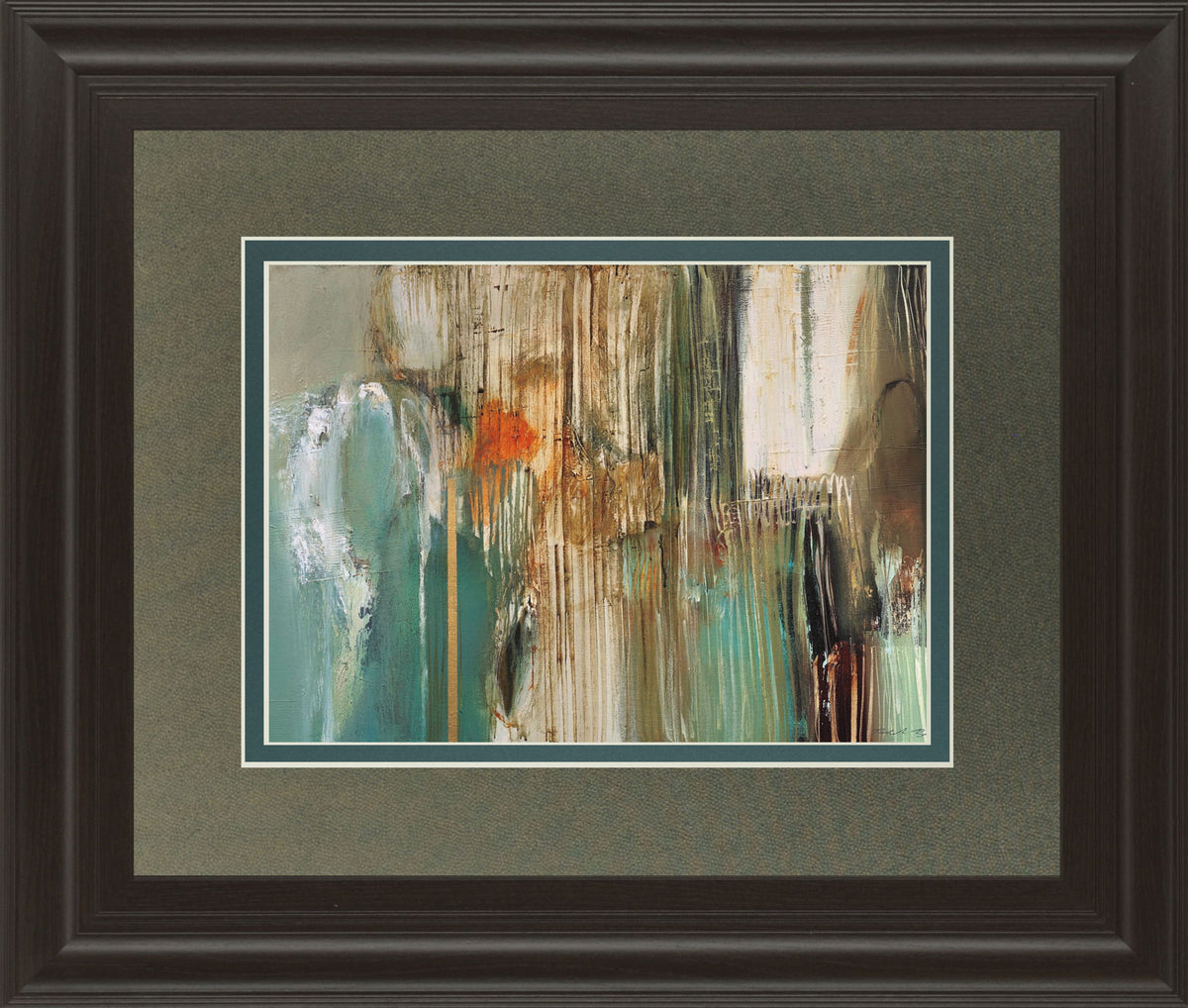 Peppermint Grove By Natasha Barnes - Framed Print Wall Art - Dark Gray