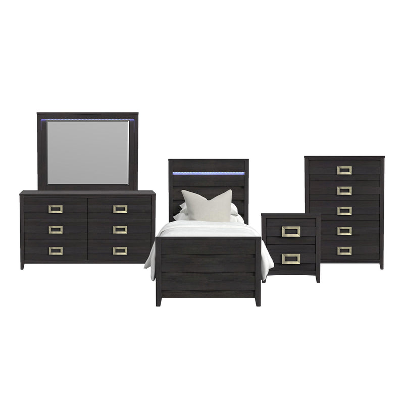 Tobias - Bedroom Set With LED