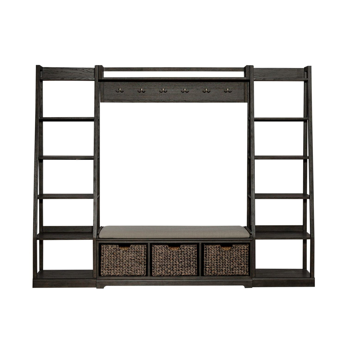 Mill Creek - 3 Piece Wall Unit Set - Peppercorn