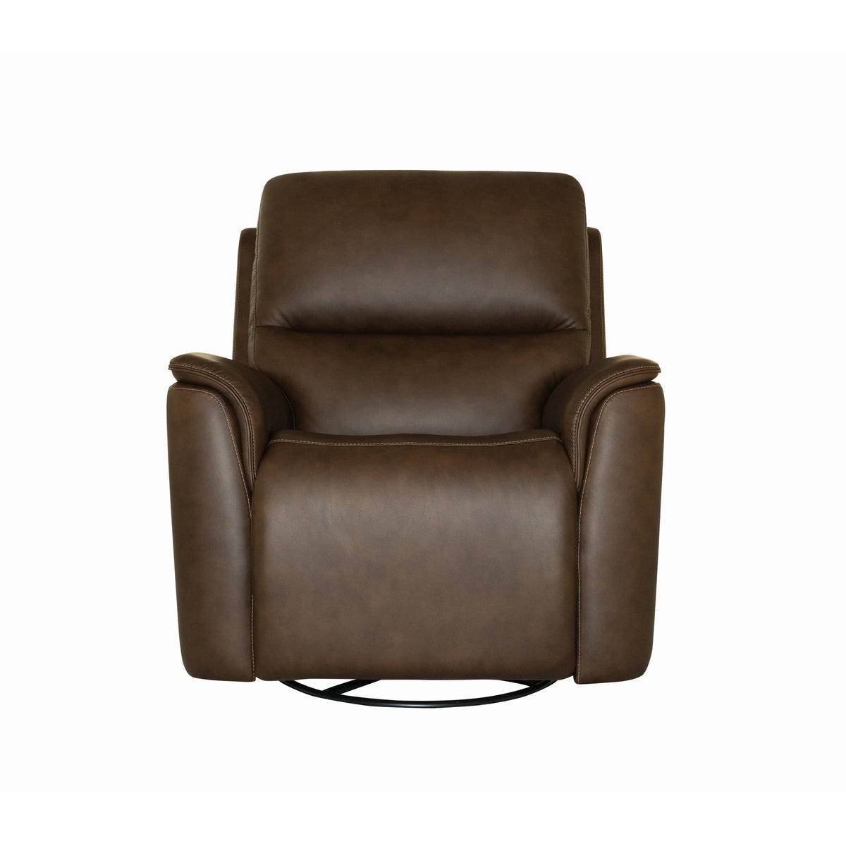 Flexsteel Henry Power Swivel Gliding Recliner with Power Headrest, Lumbar, Heat & Massage