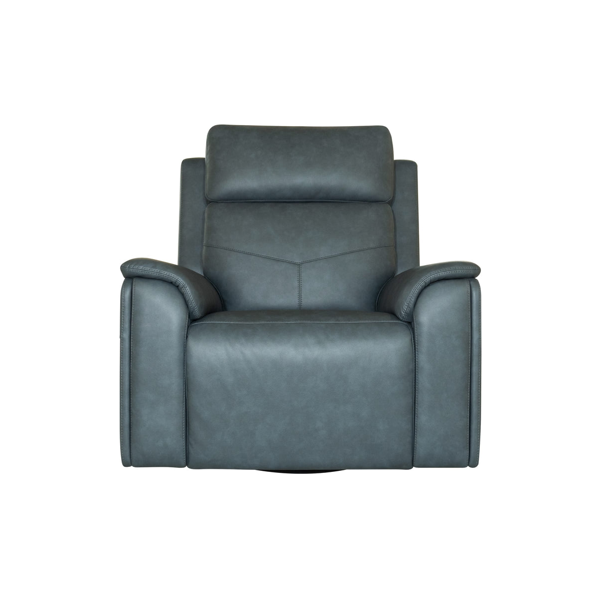 Flexsteel Vernon Power Swivel Gliding Recliner with Power Headrest, Lumbar, Heat & Massage