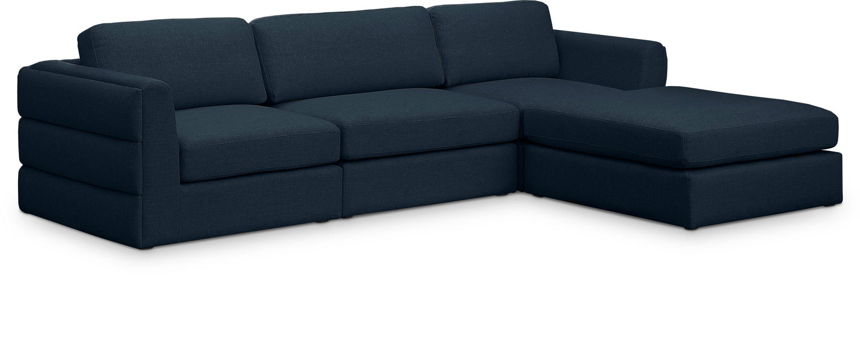 Beckham - 4 Piece Modular L-Sahped Sectional