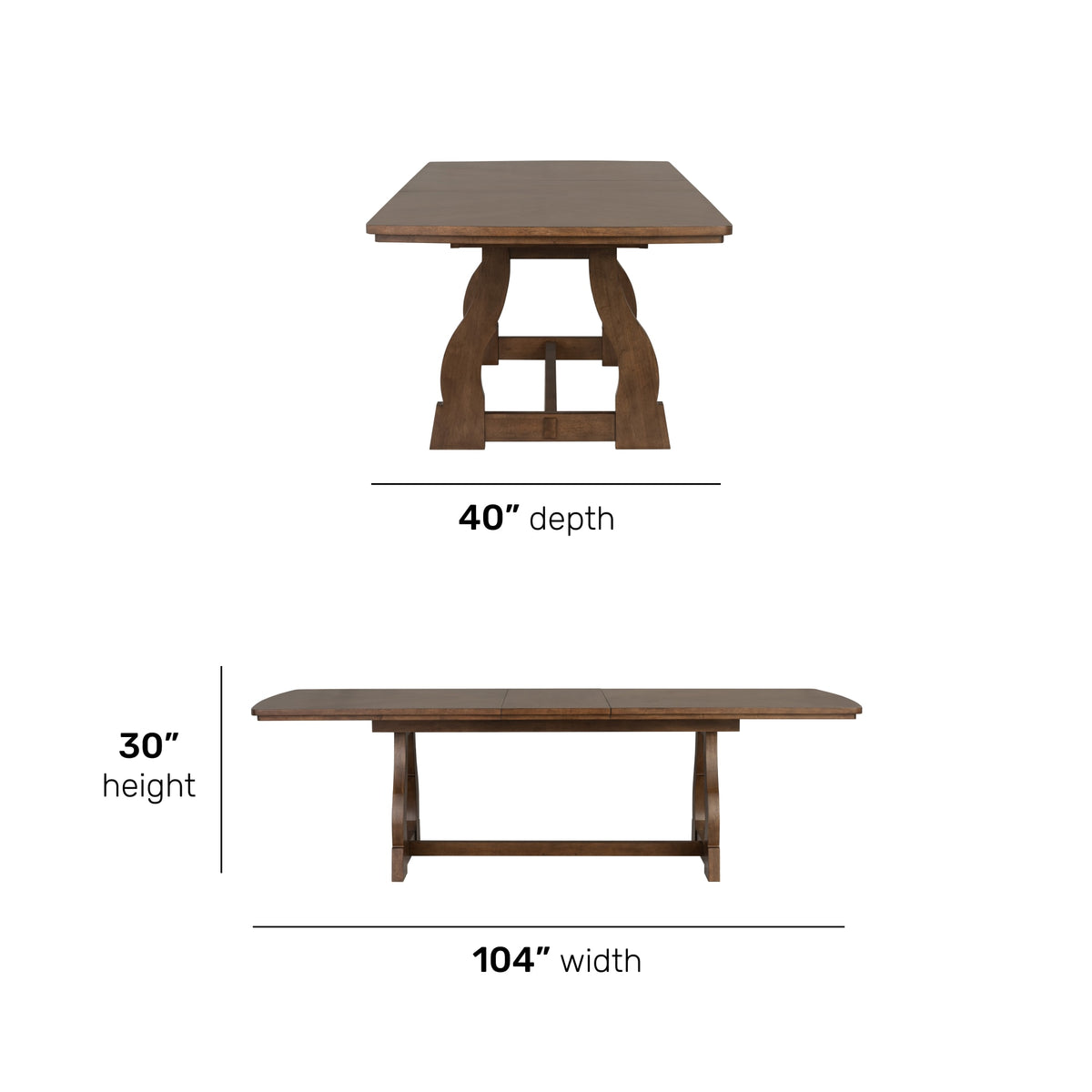 Flexsteel Bellevue Rectangular Dining Table