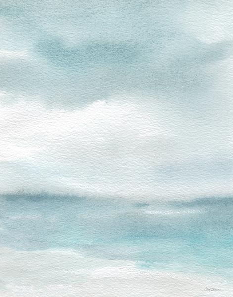 Seaside Sanctuary I By Carol Robinson (Framed) - Light Blue