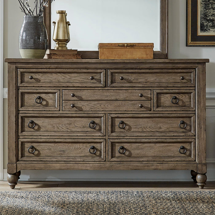 Americana Farmhouse - 9 Drawer Dresser