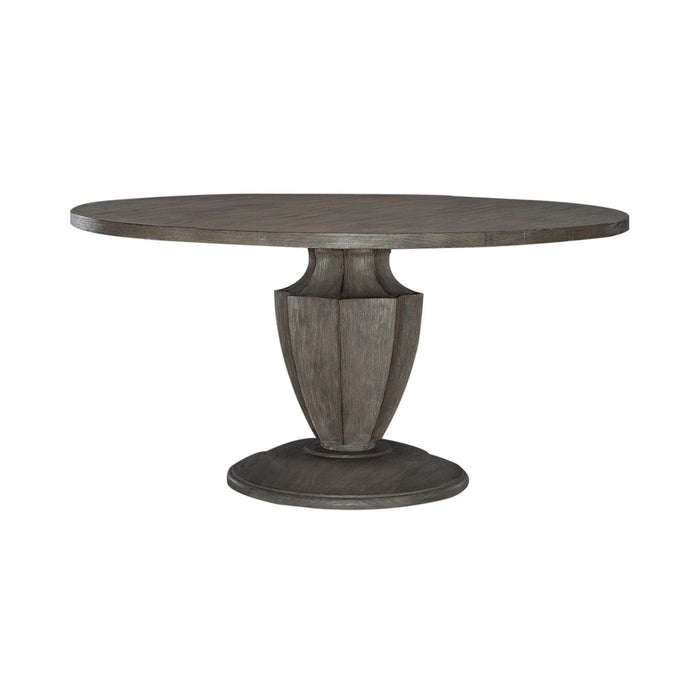 Westfield - Pedestal Table - Dark Brown