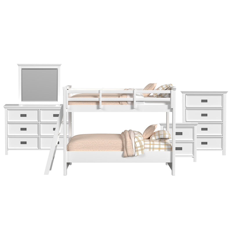 Hampton Kids - Bunk With Ladder Bedroom Set