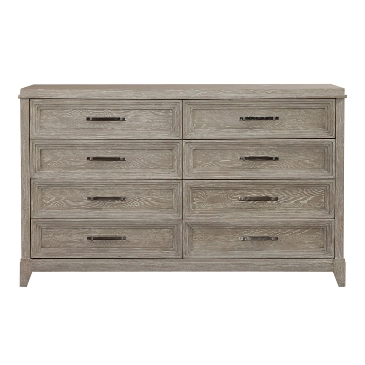 Belmar - 8 Drawer Dresser - Washed Taupe