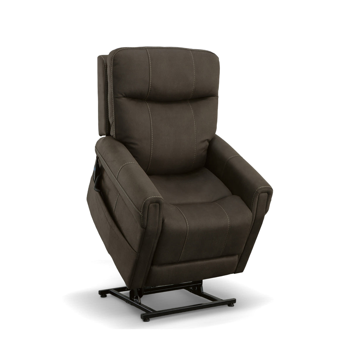 Flexsteel Jenkins Power Lift Recliner with Right-Hand Control & Power Headrest