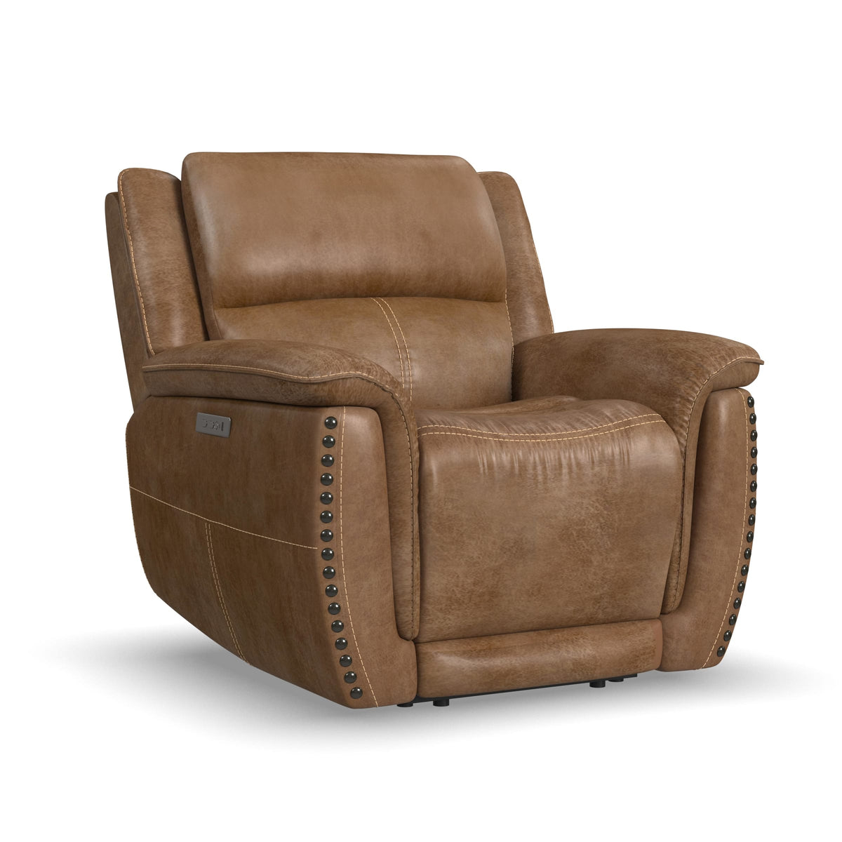 Flexsteel Beau Power Recliner with Power Headrest