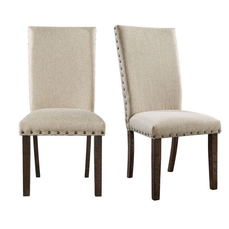 Jax - Upholstered Side Chair (Set of 2) - Cream