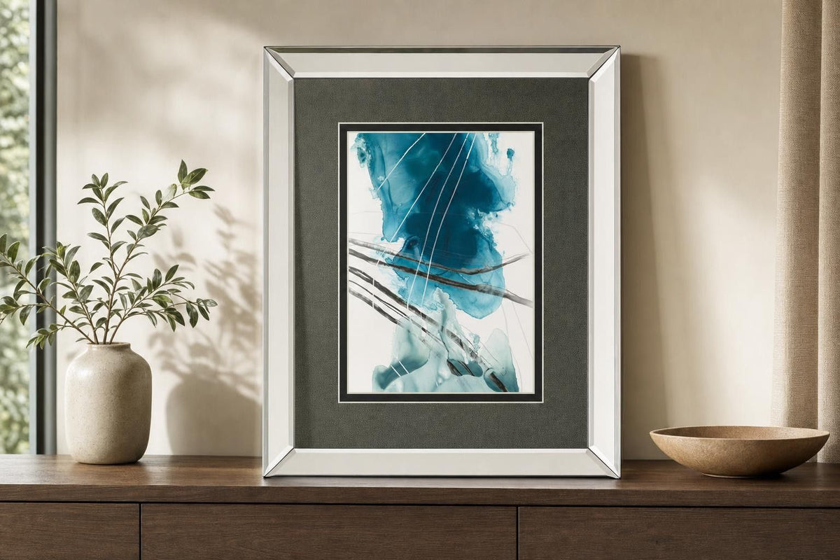 Bella Indigo II By June Erica Vess - Blue