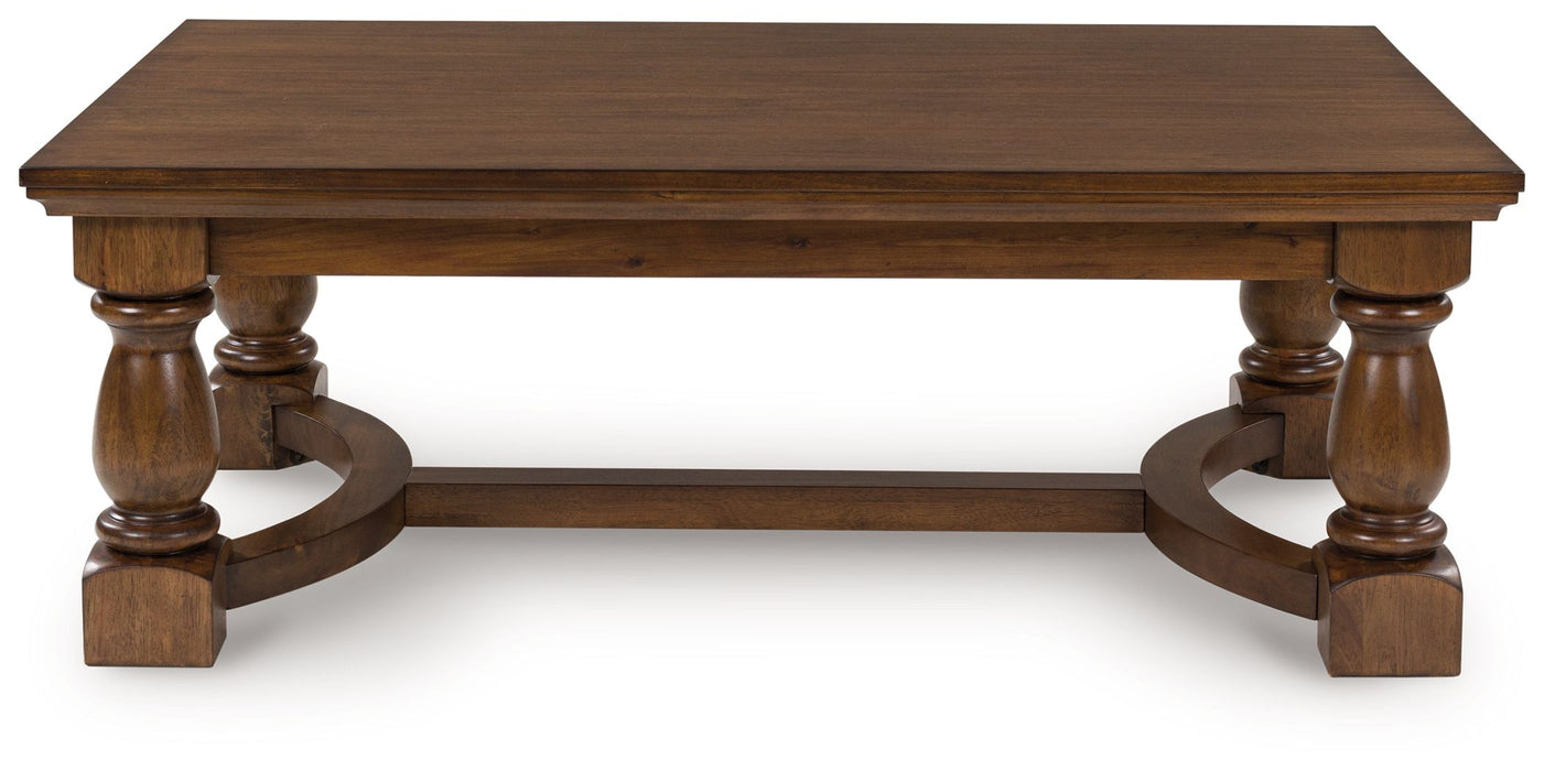 Sturlayne - Rectangular Cocktail Table - Brown
