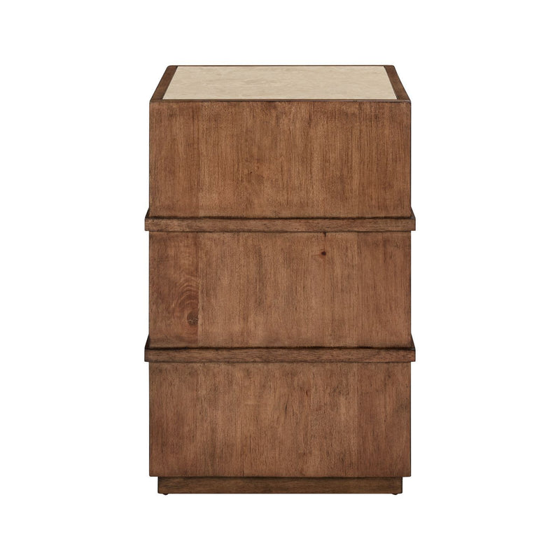 Shaker Lakes - Chairside Table - Harvest Brown