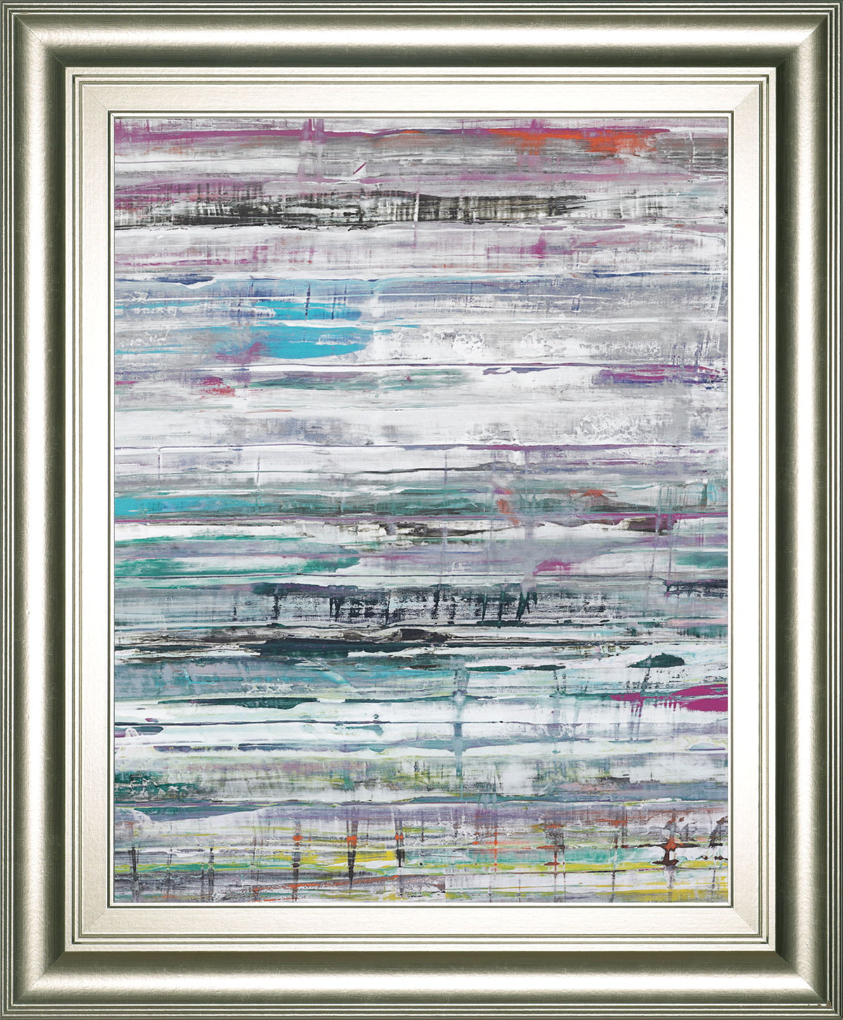 Land Drift By Hilario Gutierrez - Framed Print Wall Art - Gray
