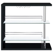 Prescott Rectangular Home Wine Table High Gloss