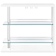 Prescott Rectangular Home Wine Table High Gloss