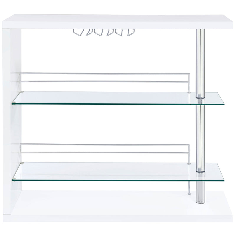 Prescott Rectangular Home Wine Table High Gloss