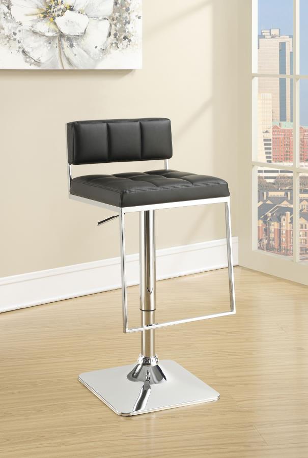 Alameda Adjustable Bar Stool Black