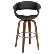 Zion Upholstered Swivel Bar Stool