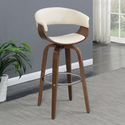 Zion Upholstered Swivel Bar Stool