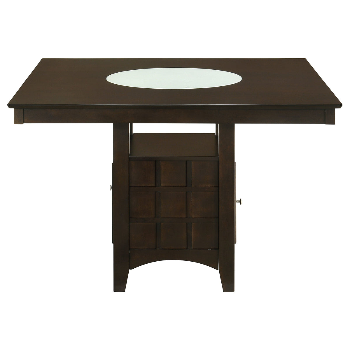 Gabriel Square Counter Height Dining Set Cappuccino