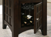 Gabriel Square Counter Height Dining Set Cappuccino