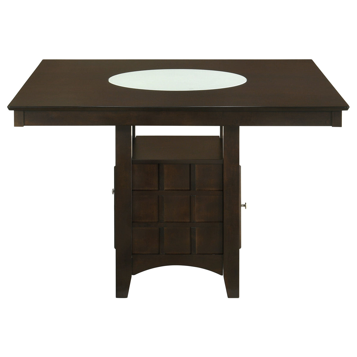 Gabriel Square Counter Height Dining Set Cappuccino