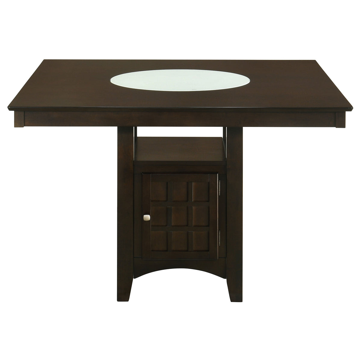 Gabriel Square Counter Height Dining Set Cappuccino