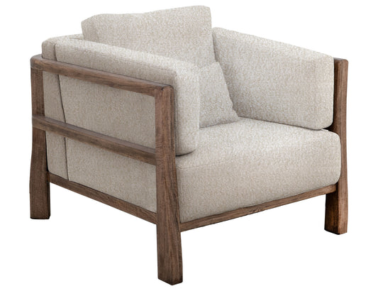 Roots - Fabric Armchair - Talawa / Beige