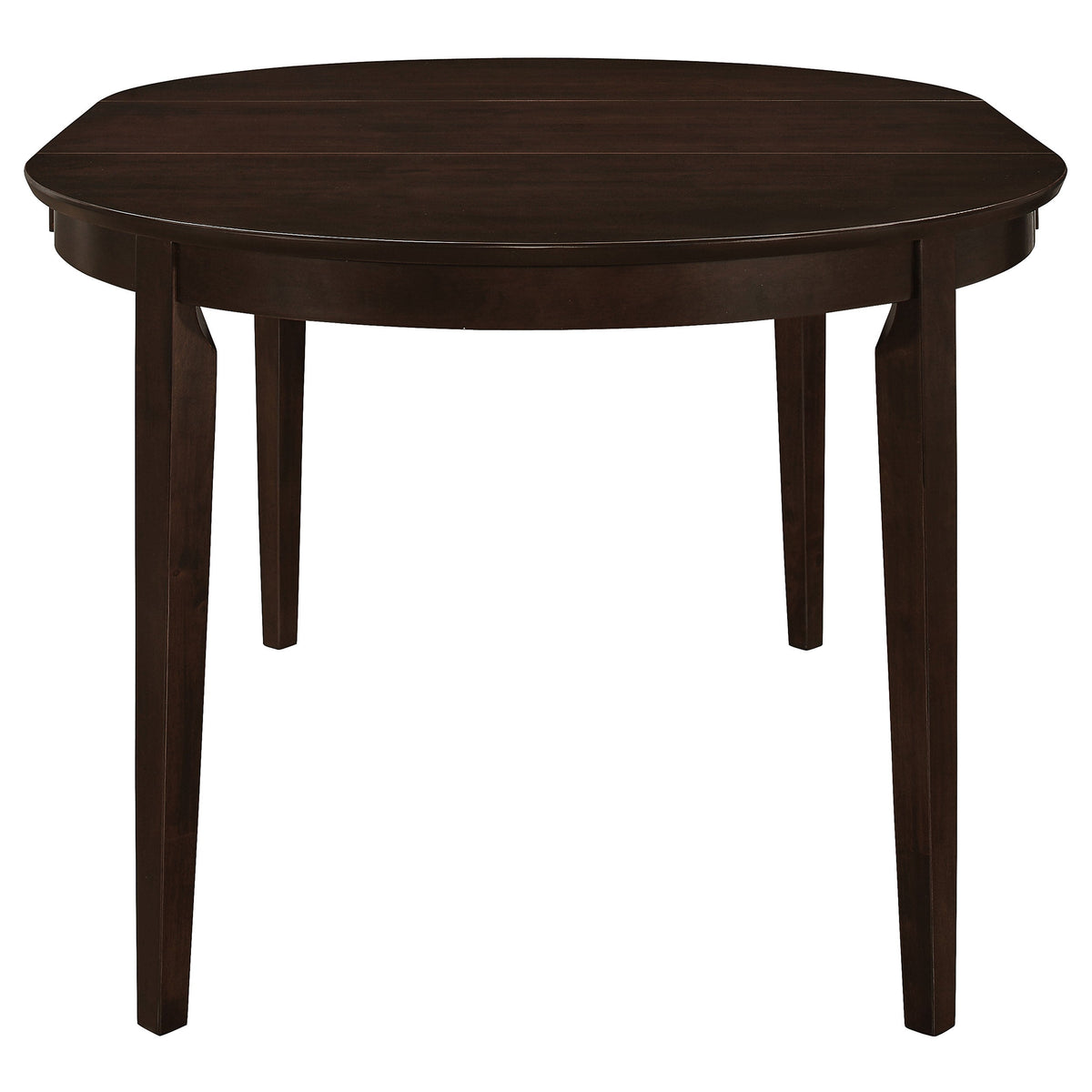 Gabriel Extension Leaf Dining Table Set Cappuccino