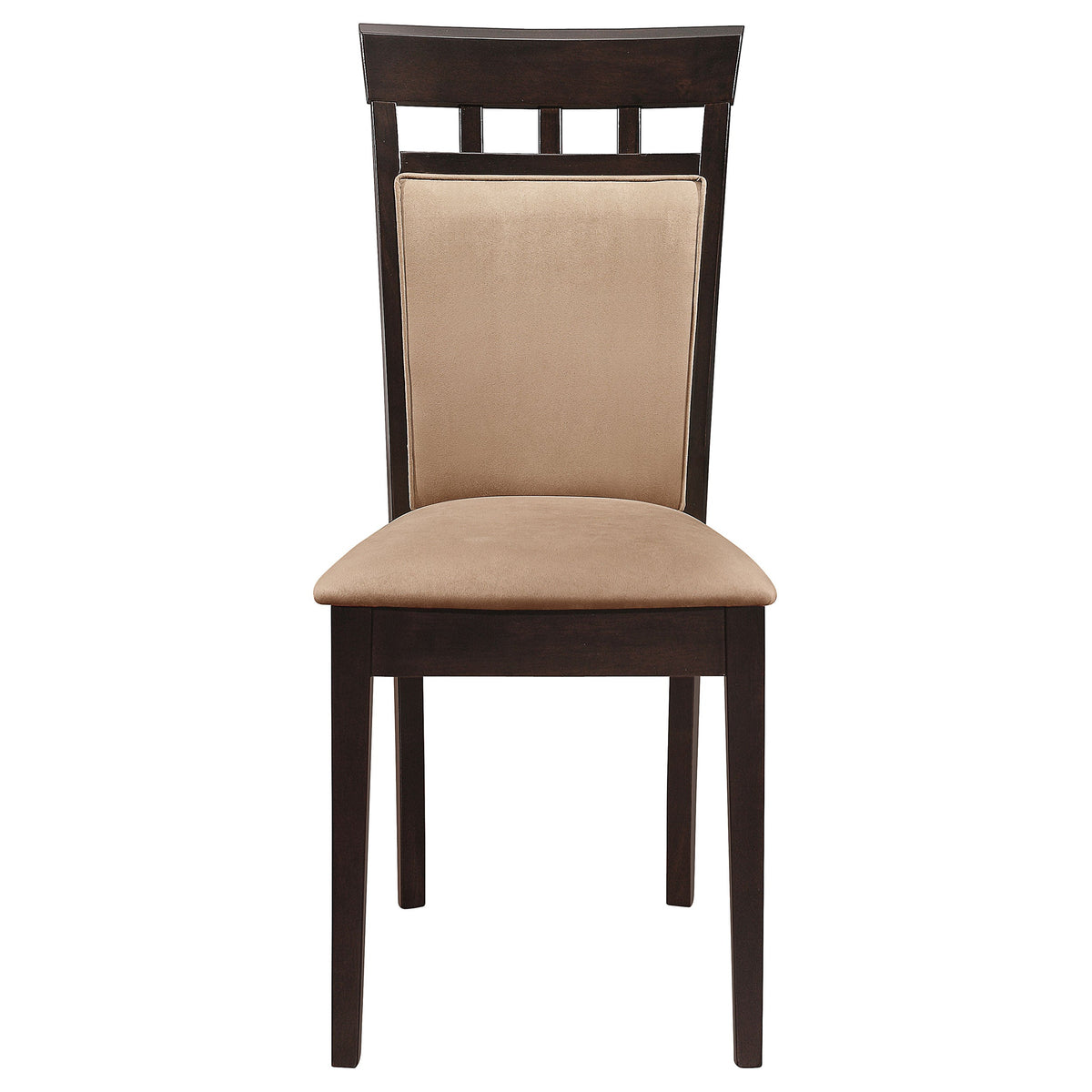 Gabriel Extension Leaf Dining Table Set Cappuccino